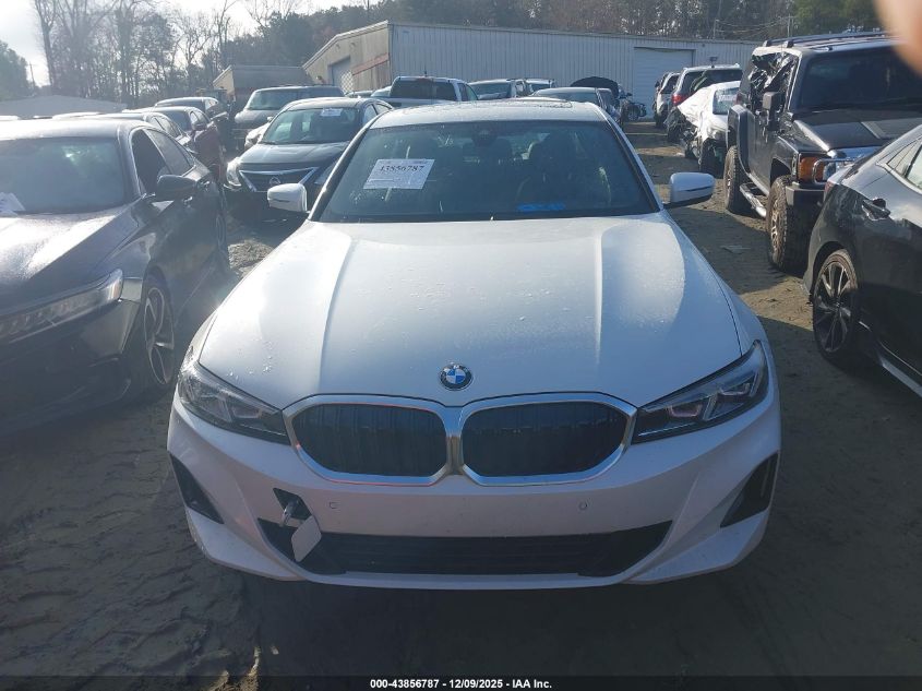 2025 BMW 330I xDrive VIN: WBA23LA00SFV35195 Lot: 43856787