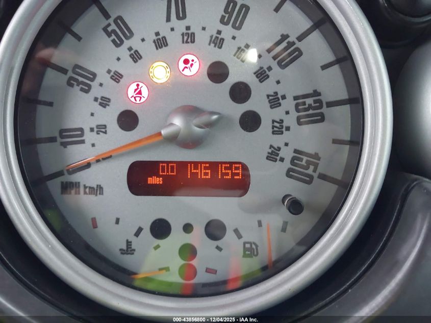 2003 Mini Cooper S VIN: WMWRE33493TD68592 Lot: 43856800