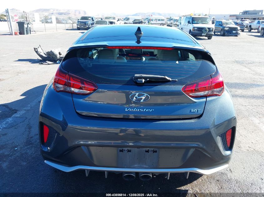 2019 Hyundai Veloster Turbo Ultimate VIN: KMHTH6AB5KU014864 Lot: 43856814