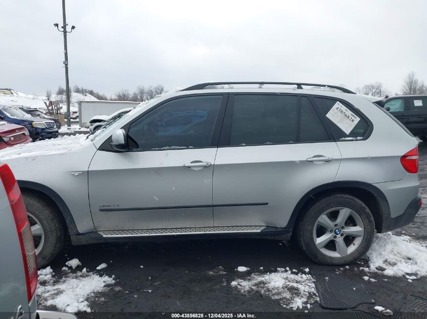 2009 BMW X5 xDrive30I VIN: 5UXFE43599L270302 Lot: 43856828