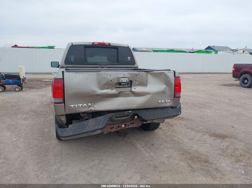 2007 Nissan Titan Se VIN: 1N6BA07AX7N237884 Lot: 43856833