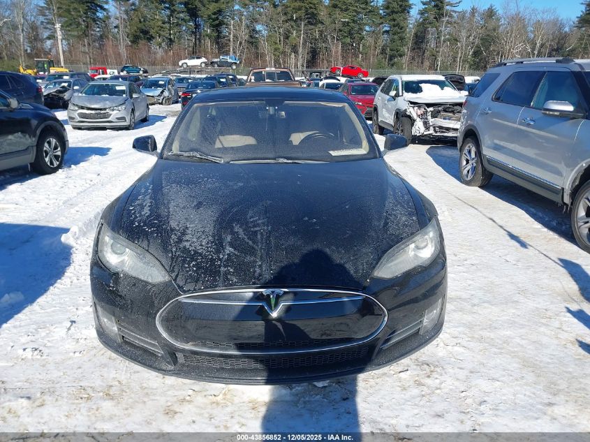 2014 Tesla Model S VIN: 5YJSA1S10EFP28489 Lot: 43856852