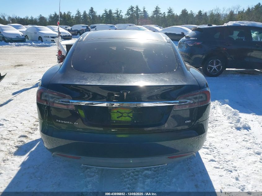 2014 Tesla Model S VIN: 5YJSA1S10EFP28489 Lot: 43856852
