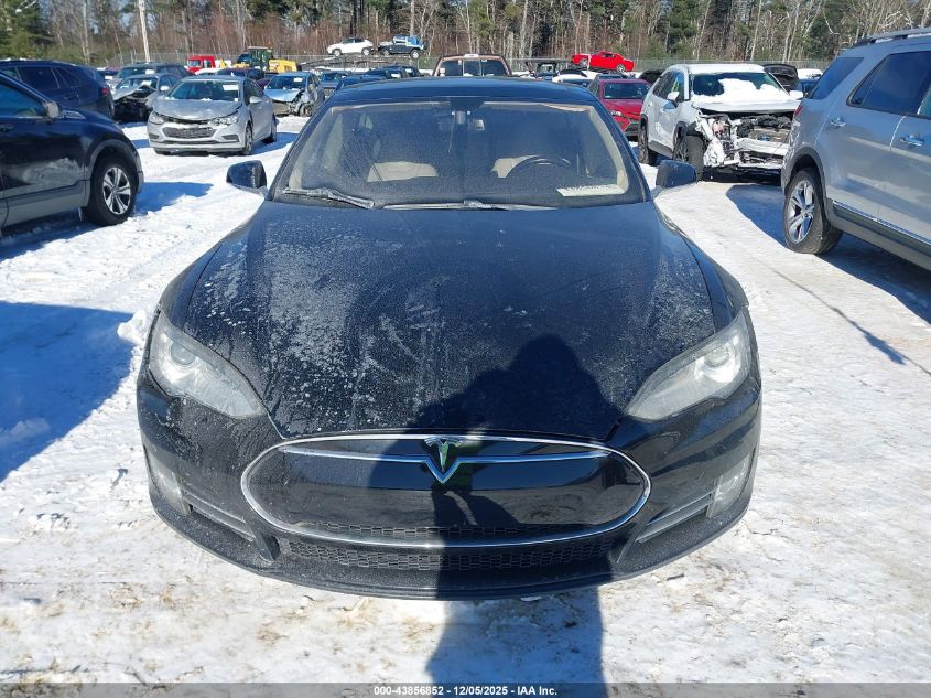 2014 Tesla Model S VIN: 5YJSA1S10EFP28489 Lot: 43856852