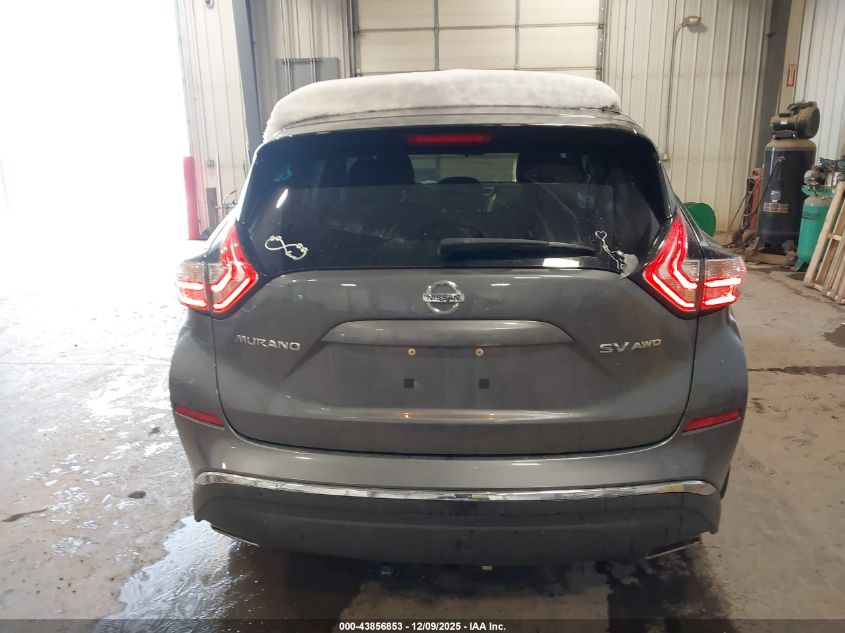 2017 Nissan Murano Platinum/S/Sl/Sv VIN: 5N1AZ2MH8HN202696 Lot: 43856853