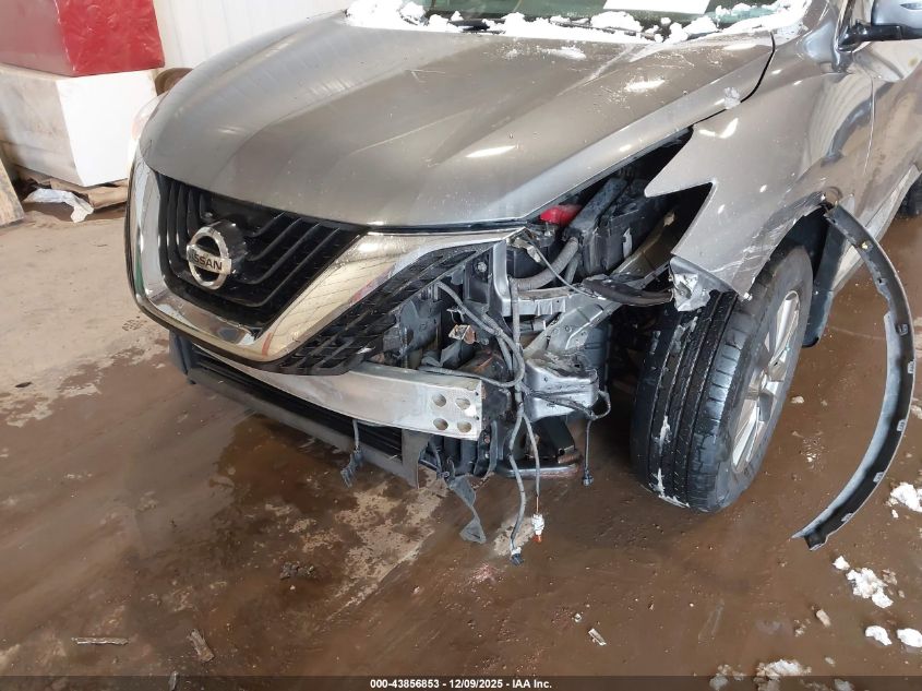 2017 Nissan Murano Platinum/S/Sl/Sv VIN: 5N1AZ2MH8HN202696 Lot: 43856853