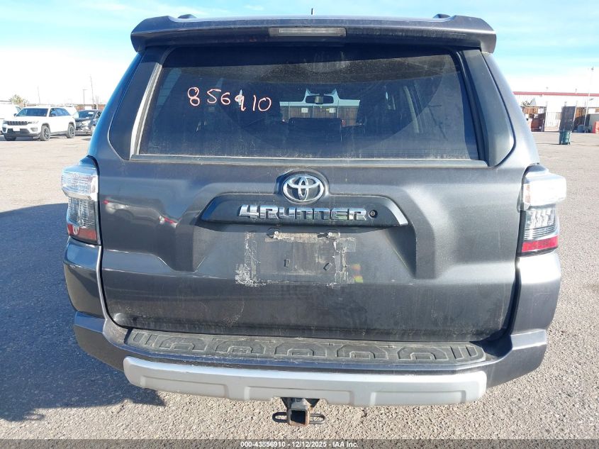 2016 Toyota 4Runner Trail Premium VIN: JTEBU5JR1G5282181 Lot: 43856910