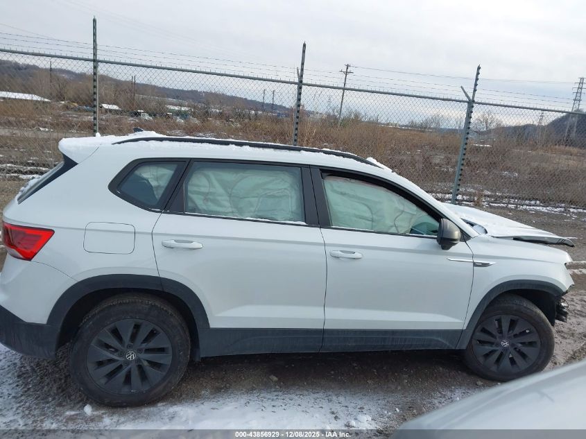 2022 Volkswagen Taos 1.5T S VIN: 3VVMX7B22NM041708 Lot: 43856929