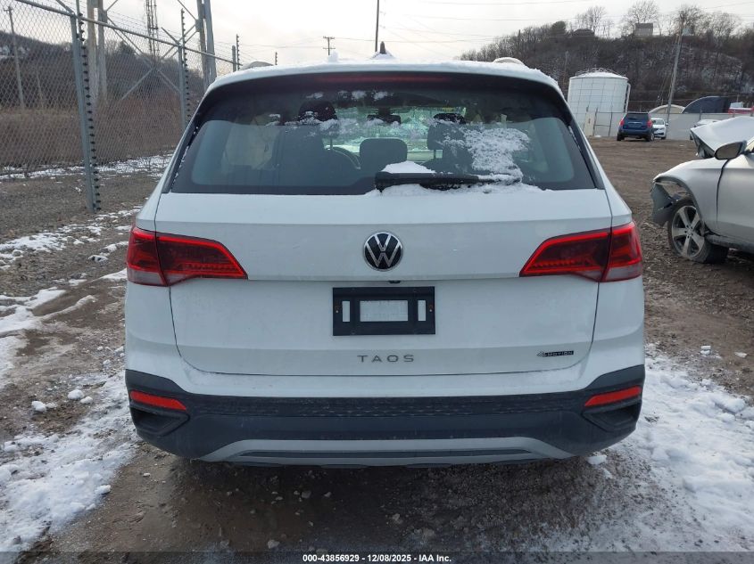 2022 Volkswagen Taos 1.5T S VIN: 3VVMX7B22NM041708 Lot: 43856929