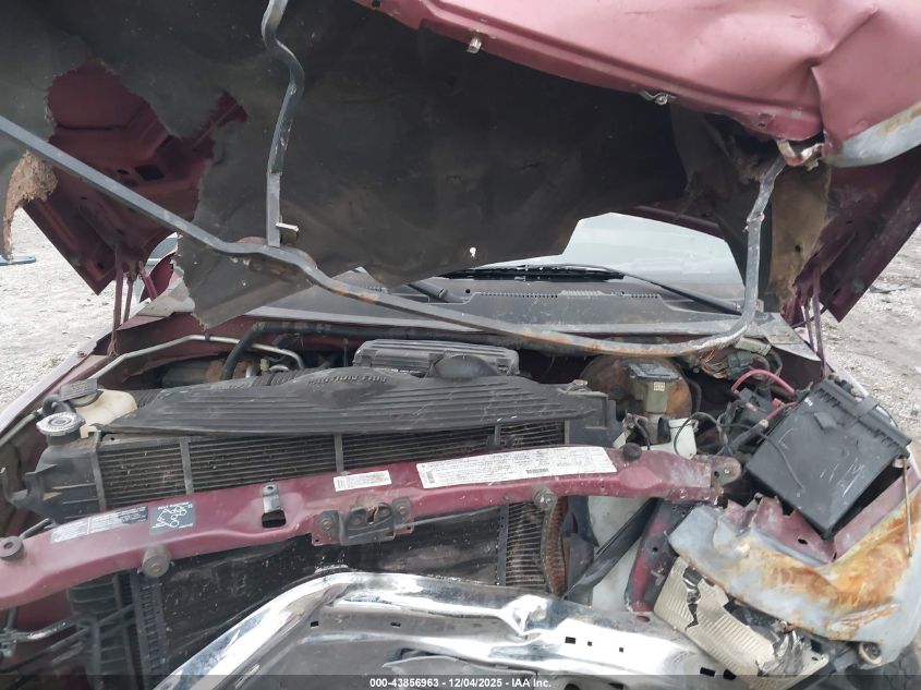 1996 Dodge Ram 1500 VIN: 3B7HC13Z1TG113062 Lot: 43856963