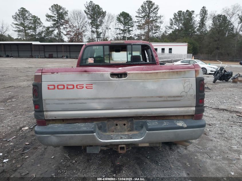 1996 Dodge Ram 1500 VIN: 3B7HC13Z1TG113062 Lot: 43856963