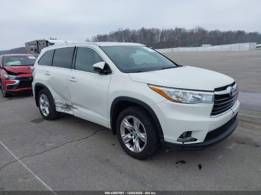 TOYOTA HIGHLANDER LIMITED V6