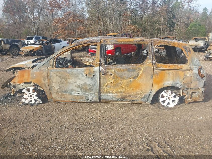 2008 Nissan Quest 3.5 S VIN: 5N1BV28U68N118755 Lot: 43857008