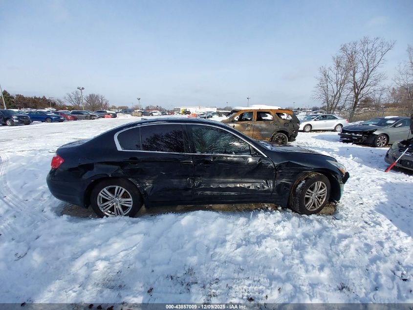 2013 Infiniti G37X VIN: JN1CV6AR7DM769143 Lot: 43857009