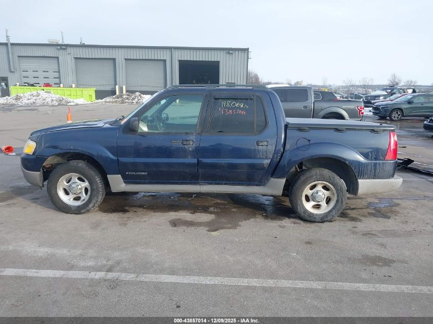 2002 Ford Explorer Sport Trac VIN: 1FMZU67E02UD41521 Lot: 43857014