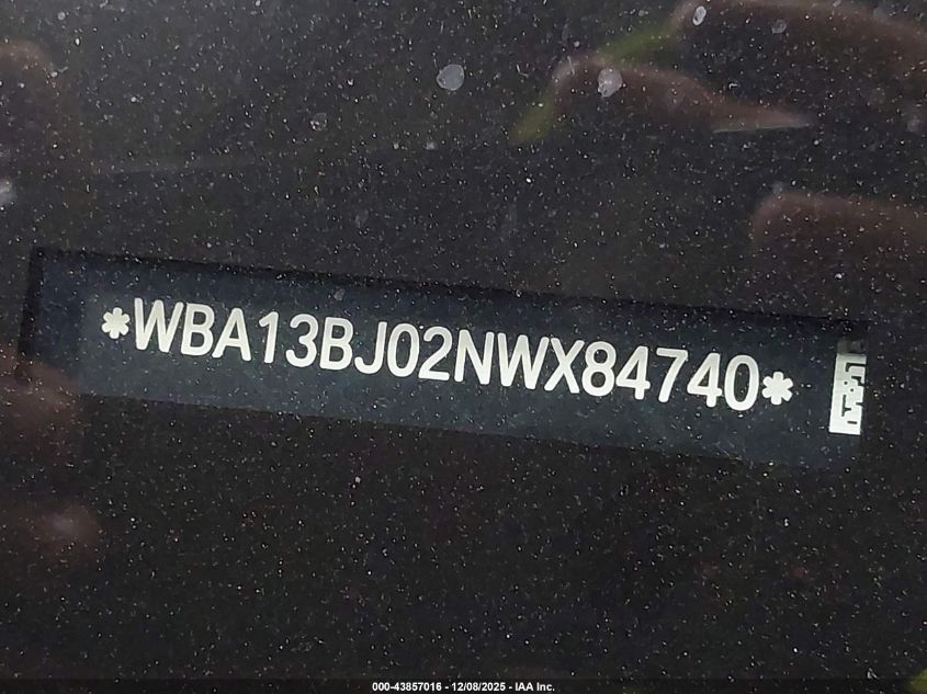 2022 BMW 530 I xDrive VIN: WBA13BJ02NWX84740 Lot: 43857016