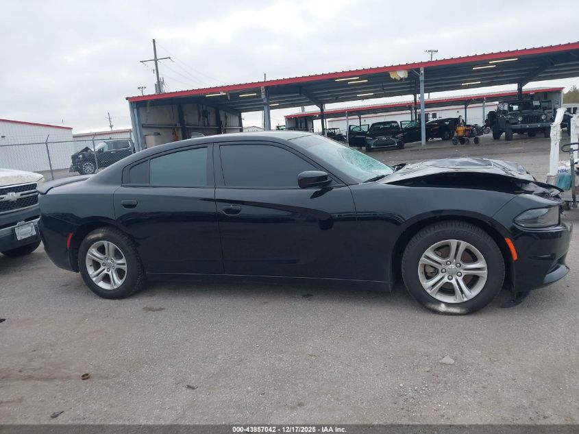 2023 Dodge Charger Sxt VIN: 2C3CDXBG8PH674301 Lot: 43857042