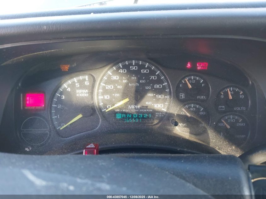 2001 Chevrolet Silverado 1500 Ls VIN: 2GCEC19T311272600 Lot: 43857045