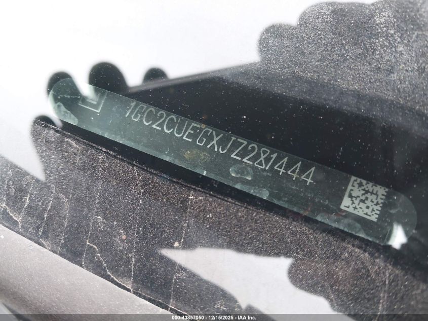 2018 Chevrolet Silverado 2500Hd Wt VIN: 1GC2CUEGXJZ281444 Lot: 43857050