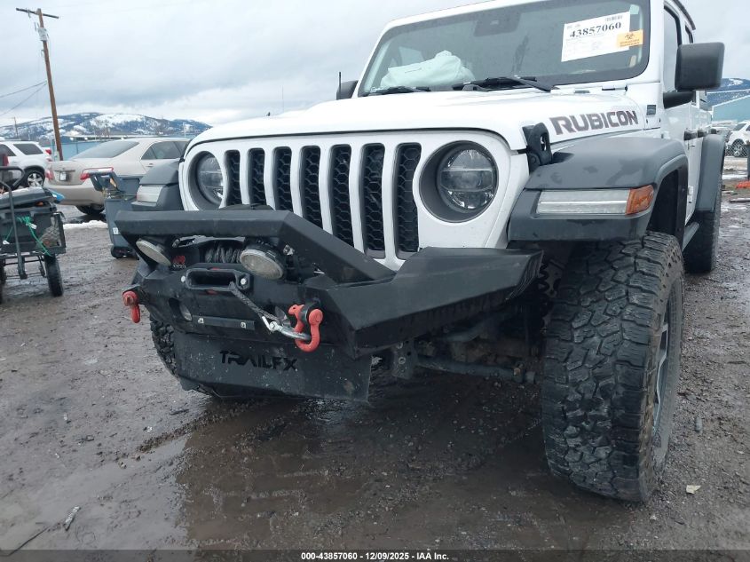 2020 Jeep Gladiator Rubicon 4X4 VIN: 1C6JJTBG5LL135899 Lot: 43922390