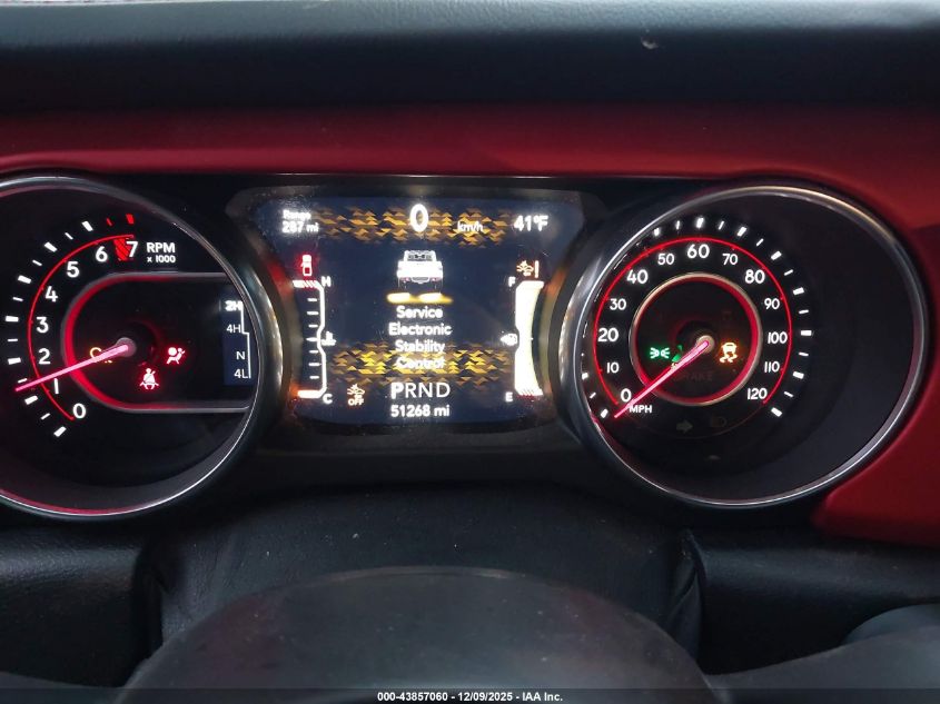 2020 Jeep Gladiator Rubicon 4X4 VIN: 1C6JJTBG5LL135899 Lot: 43922390