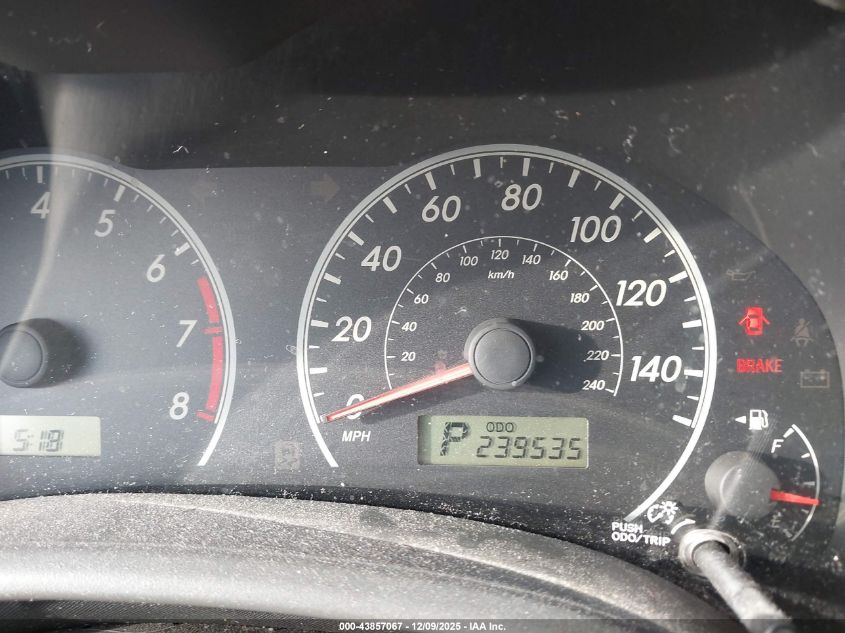 2009 Toyota Corolla Le VIN: JTDBL40E699069657 Lot: 43857067