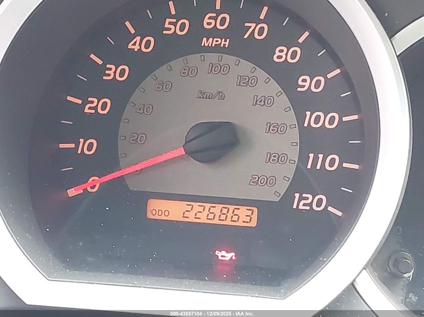 2007 Toyota Tacoma VIN: 5TETX22N17Z362832 Lot: 43857104