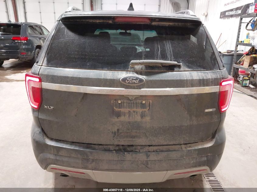 2016 Ford Explorer Xlt VIN: 1FM5K8DH9GGB95009 Lot: 43857118