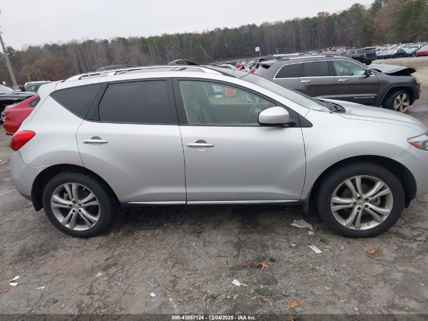 2009 Nissan Murano Le VIN: JN8AZ18W59W118309 Lot: 43857124