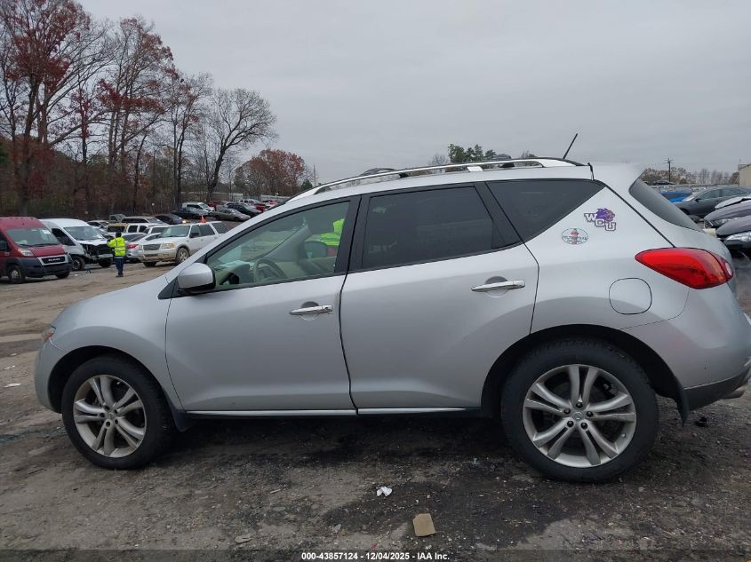 2009 Nissan Murano Le VIN: JN8AZ18W59W118309 Lot: 43857124