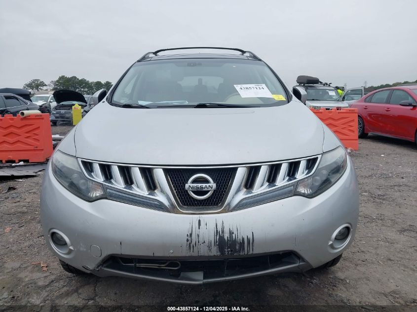 2009 Nissan Murano Le VIN: JN8AZ18W59W118309 Lot: 43857124