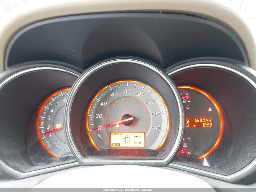 2009 Nissan Murano Le VIN: JN8AZ18W59W118309 Lot: 43857124