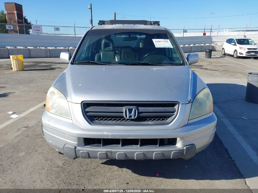 2004 Honda Pilot Ex-L VIN: 2HKYF18624H507877 Lot: 43857125