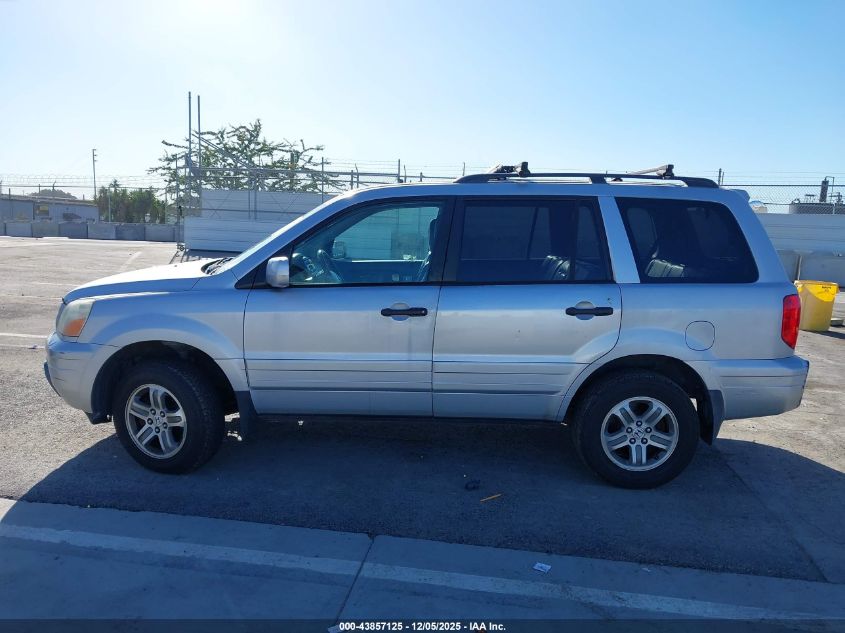 2004 Honda Pilot Ex-L VIN: 2HKYF18624H507877 Lot: 43857125