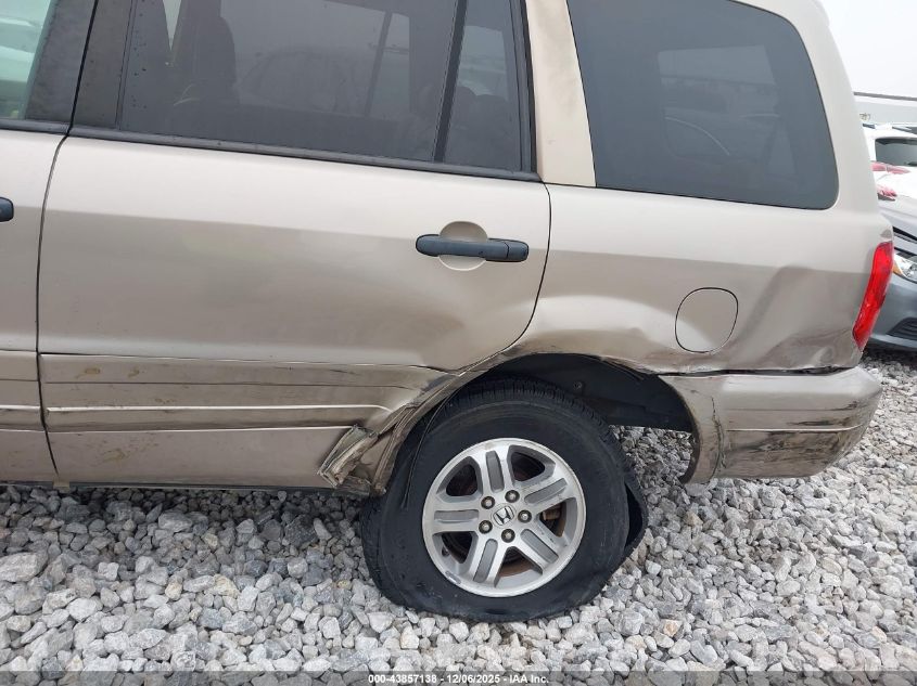 2004 Honda Pilot Ex-L VIN: 2HKYF18534H507250 Lot: 43857138