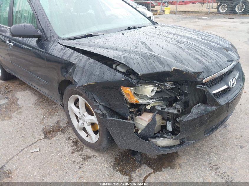2007 Hyundai Sonata Limited/Se V6 VIN: 5NPEU46F87H214339 Lot: 43857159