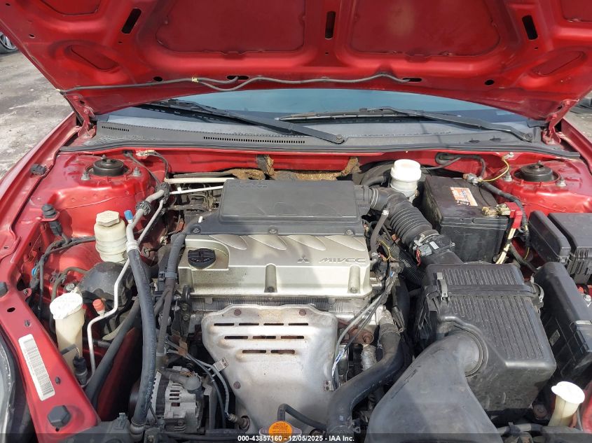 2008 Mitsubishi Eclipse Gs VIN: 4A3AK24F08E035058 Lot: 43857160