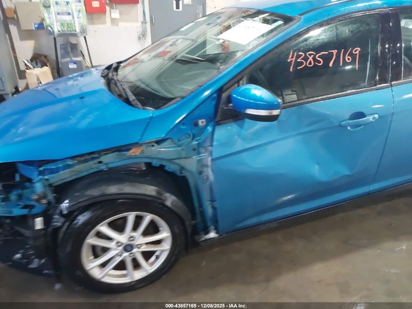 2016 Ford Focus Se VIN: 1FADP3F22GL210962 Lot: 43857169