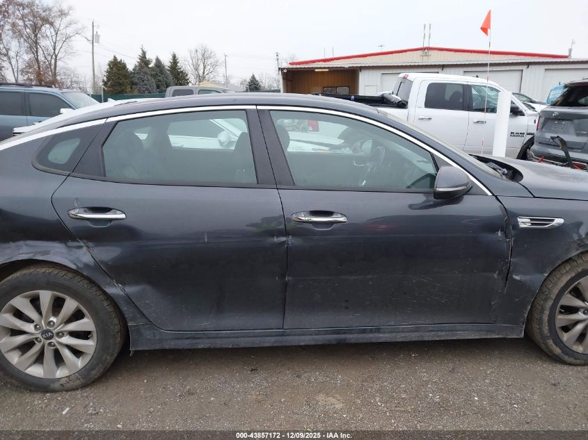 2017 Kia Optima Ex VIN: 5XXGU4L30HG151656 Lot: 43857172