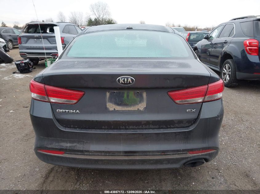 2017 Kia Optima Ex VIN: 5XXGU4L30HG151656 Lot: 43857172