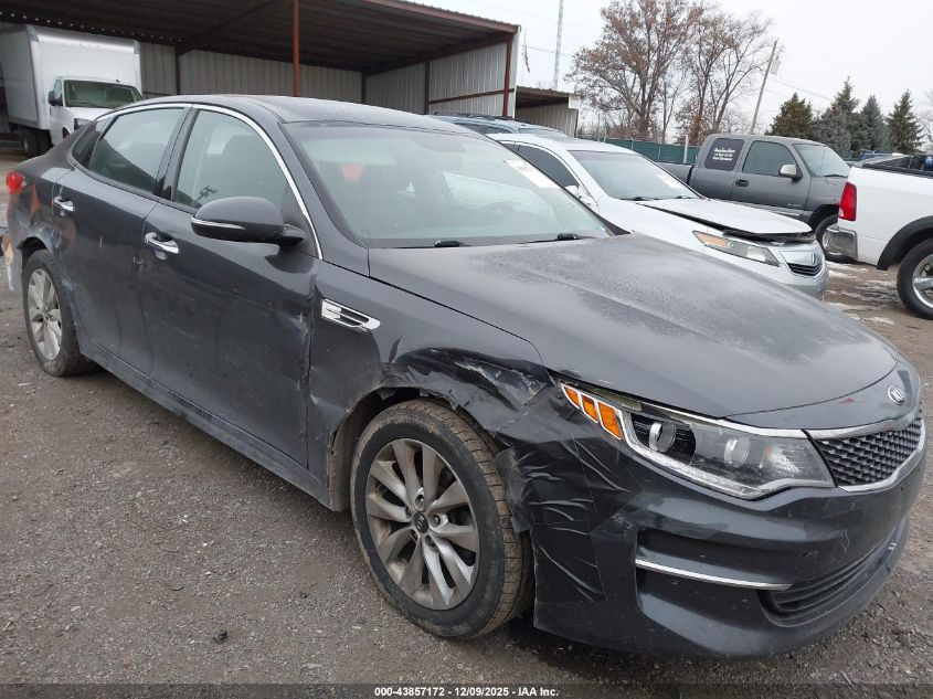 2017 Kia Optima Ex VIN: 5XXGU4L30HG151656 Lot: 43857172
