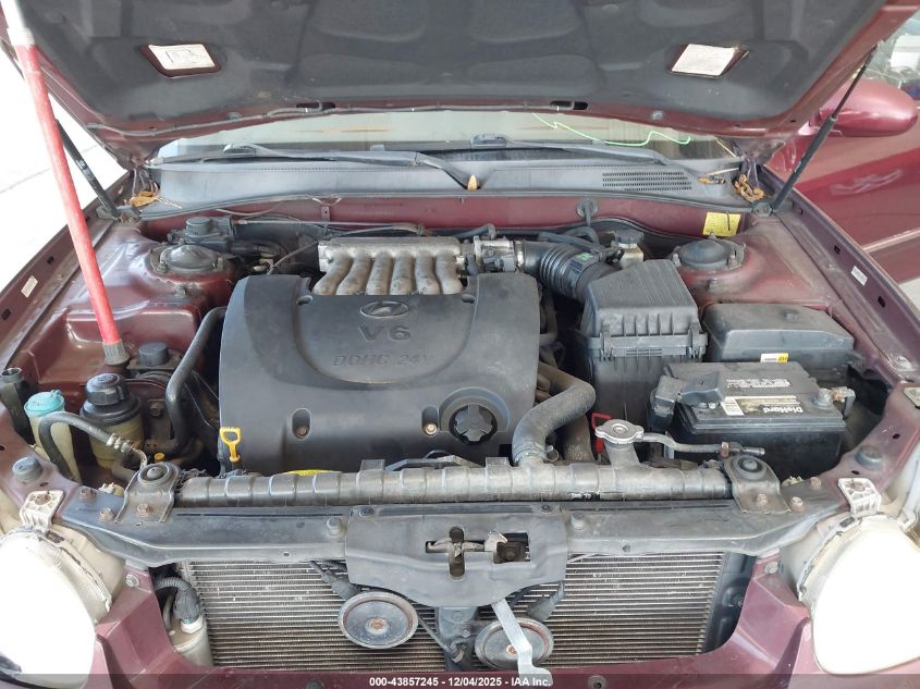 2004 Hyundai Sonata Gls/Lx VIN: KMHWF35H74A054612 Lot: 43857245