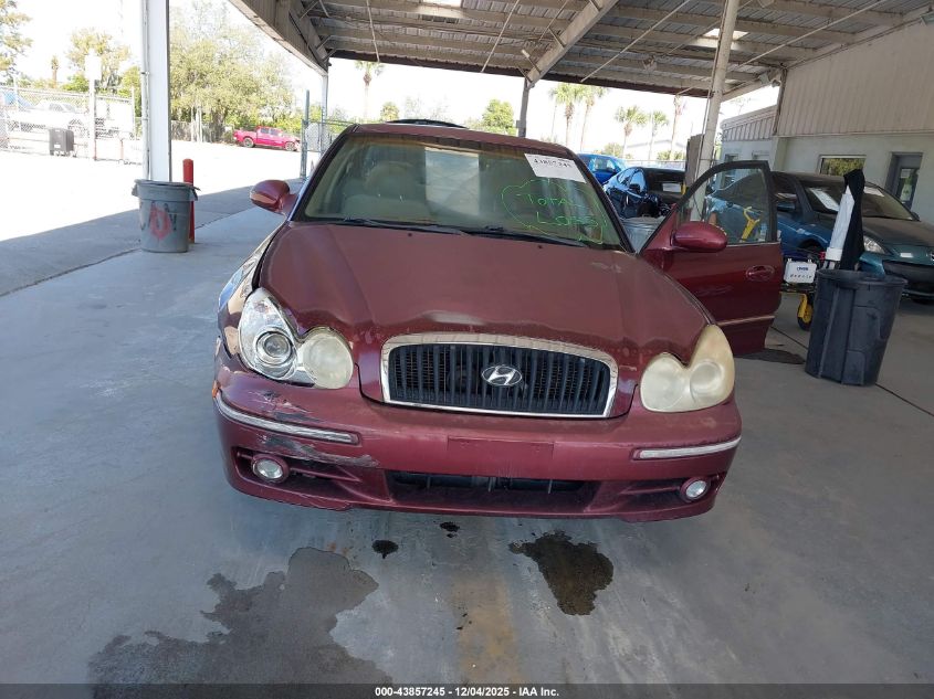 2004 Hyundai Sonata Gls/Lx VIN: KMHWF35H74A054612 Lot: 43857245