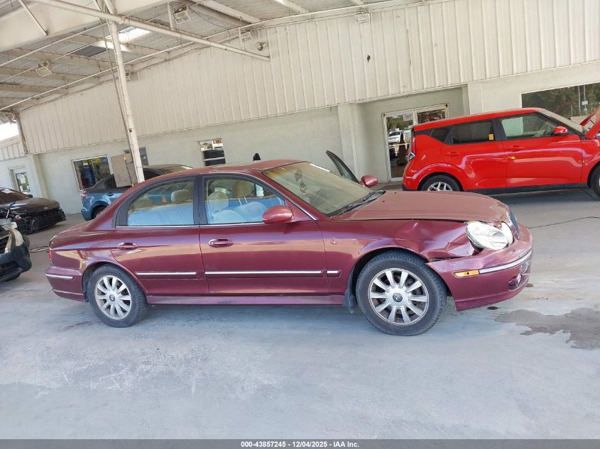2004 Hyundai Sonata Gls/Lx VIN: KMHWF35H74A054612 Lot: 43857245