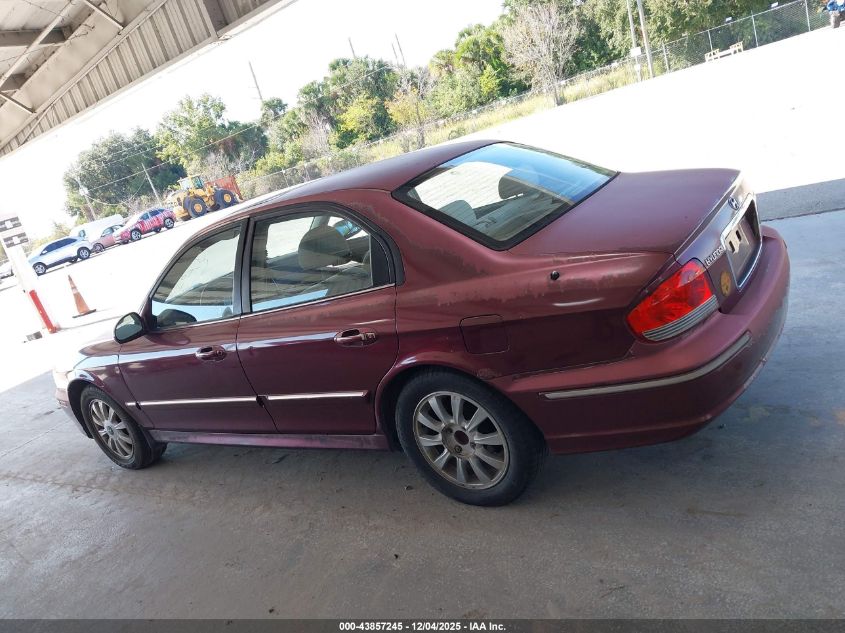 2004 Hyundai Sonata Gls/Lx VIN: KMHWF35H74A054612 Lot: 43857245