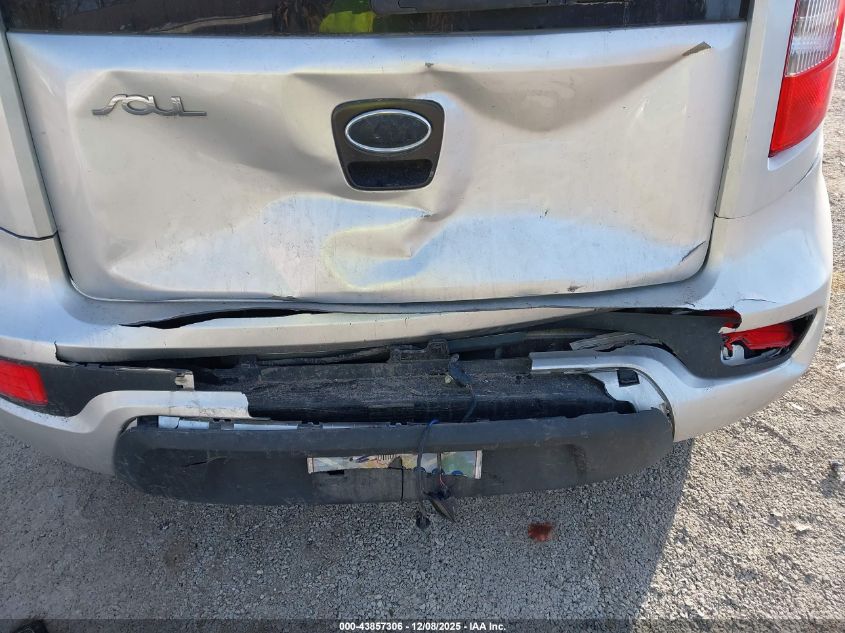 2012 Kia Soul + VIN: KNDJT2A68C7394885 Lot: 43857306