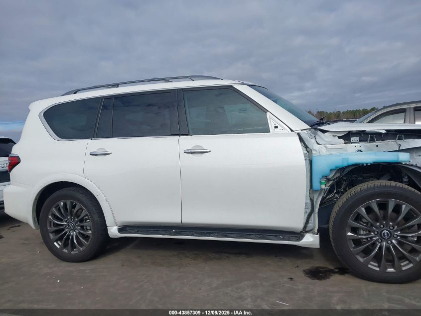 2022 Nissan Armada Platinum 2Wd VIN: JN8AY2DA7N9392851 Lot: 43857309