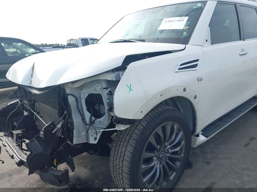 2022 Nissan Armada Platinum 2Wd VIN: JN8AY2DA7N9392851 Lot: 43857309