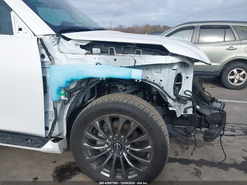 2022 Nissan Armada Platinum 2Wd VIN: JN8AY2DA7N9392851 Lot: 43857309