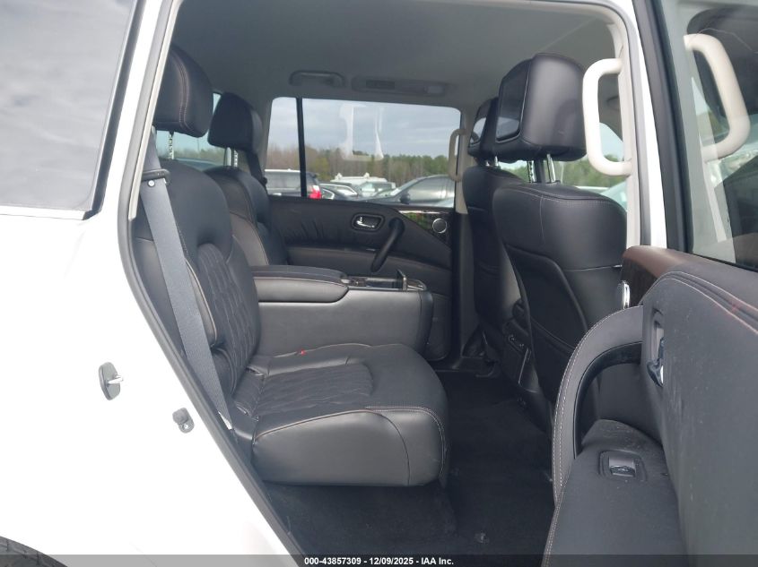 2022 Nissan Armada Platinum 2Wd VIN: JN8AY2DA7N9392851 Lot: 43857309